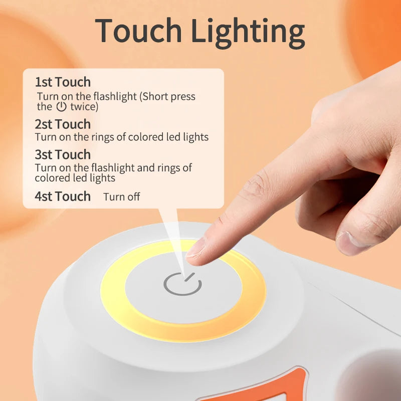 Automatic Retractable Luminous Dog Walking Rope Automatic Retractable Luminous Dog Walking Rope